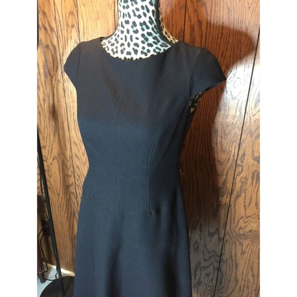 Anne Klein Black Dress Size 2 - Picture 2 of 6